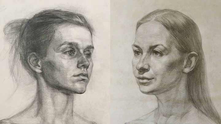 How to Draw a Female Portrait in Graphite