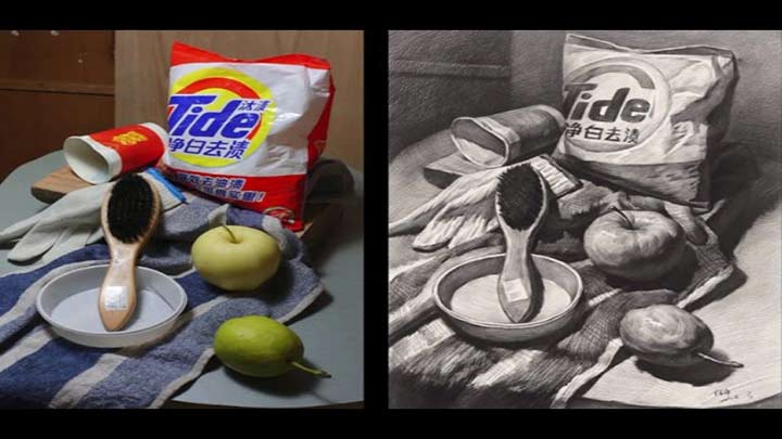 How To Draw Still Life in Pencil