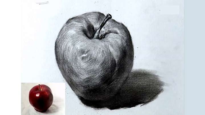 How to Draw an Apple demonstration