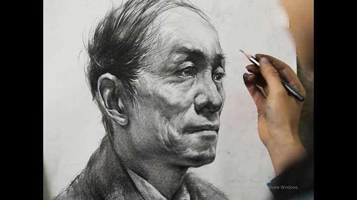 How to Draw Portrait of Old men