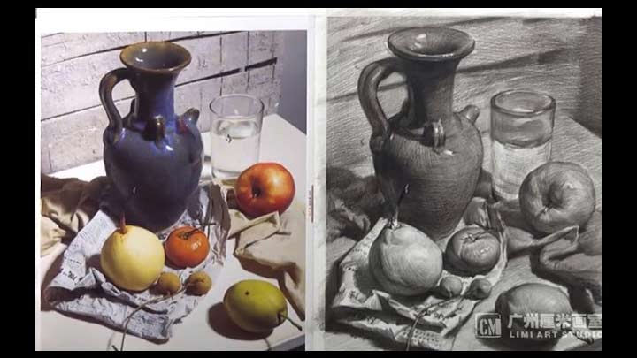 How To Draw Still Life in Pencil