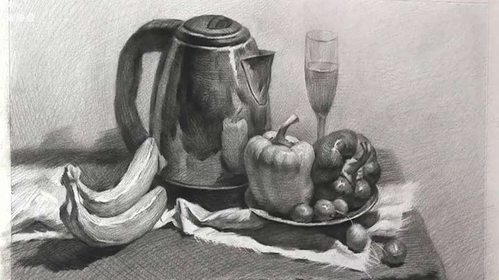 How To Draw Still Life With Pencil