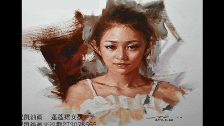 Oil Painting Portrait Tutorial by Artist