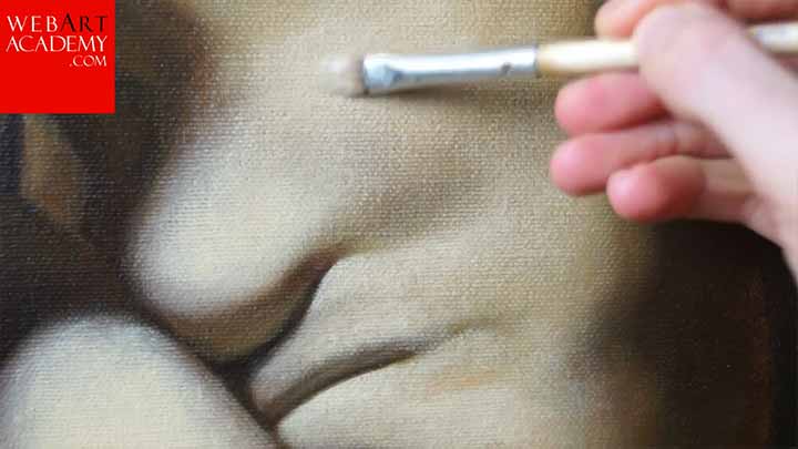 SCUMBLING Oil Painting techniques - How to Oil Painting - Portrait painting