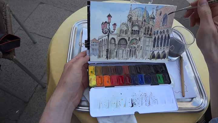 Watercolor Step by Step